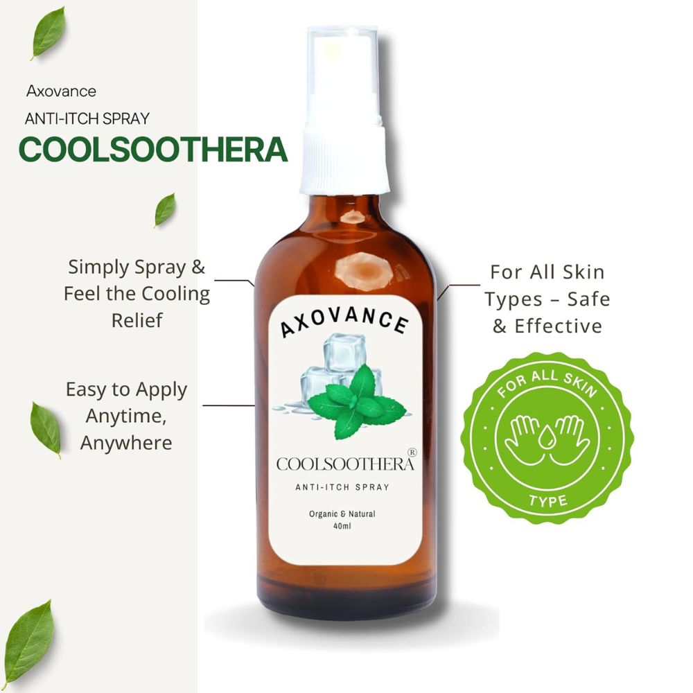axovance coolsoothera™ anti itch spray – organic & natural relief (40ml) axovance coolsoothera™ anti itch spray – organic & natural relief (40ml)
