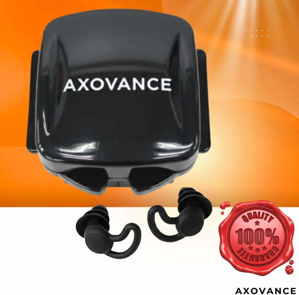 axovance 47db linear noise cancelling earplugs – 1g ultra light & washable silicone for sleeping, travel, and concerts axovance 47db linear noise cancelling earplugs – 1g ultra light & washable silicone for sleeping, travel, and concerts