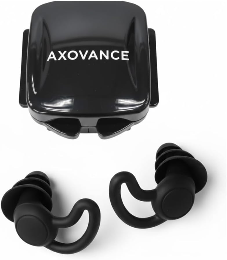 axovance 47db linear noise cancelling earplugs – 1g ultra light & washable silicone for sleeping, travel, and concerts axovance 47db linear noise cancelling earplugs – 1g ultra light & washable silicone for sleeping, travel, and concerts